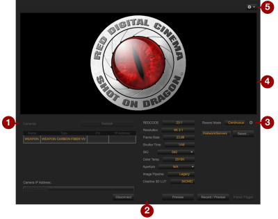 RED TETHER Application User Interface