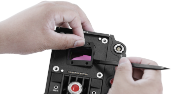 Remove the OLPF Frame