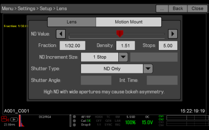 High ND with Wide Apertures May Cause Bokeh Asymmetry