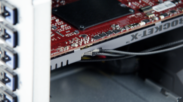 Connect HD-SDI Slot Filler to RED ROCKET-X