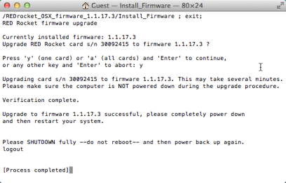 Install Firmware