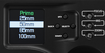 Select a Lens Profile