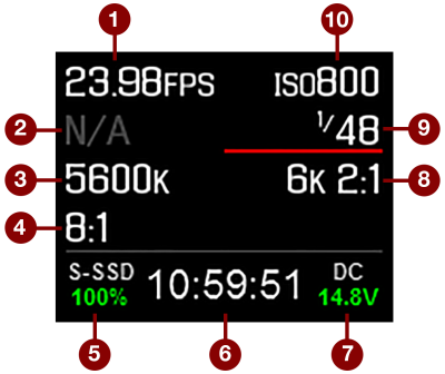 DSMC2 Sidekick OLED (lokaler Modus)