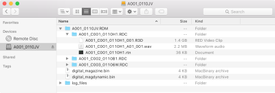 WAV-Datei in RDC-Ordner