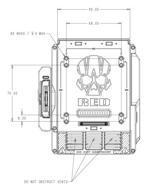 Camera Back View