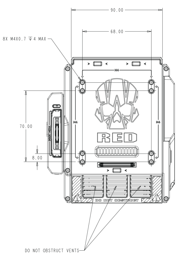 EPIC-W 8K S35 Back View
