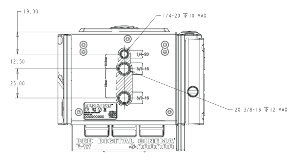 EPIC-W 8K S35 Bottom View