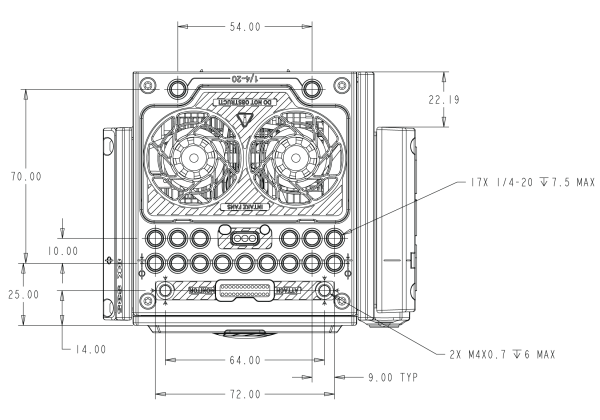 EPIC-W 8K S35 Top View