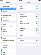 Соединение Wi-Fi в iOS