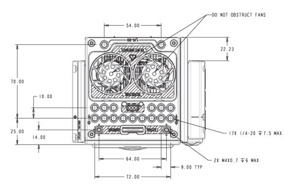 WEAPON with MONSTRO 8K VV sensor TOP View