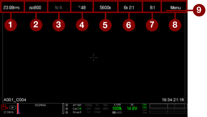 GUI Control Menu