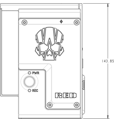 Camera Side View (Left)