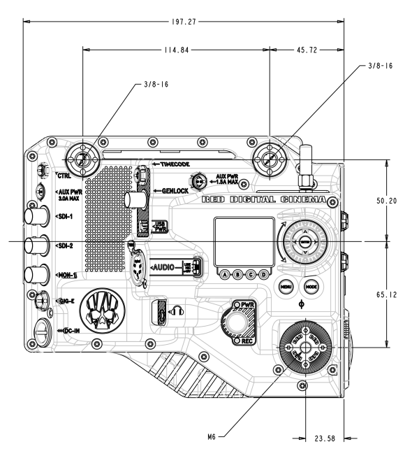 Camera Side View (Left)