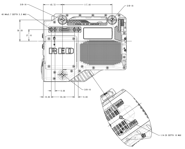 Camera Side View (Right)