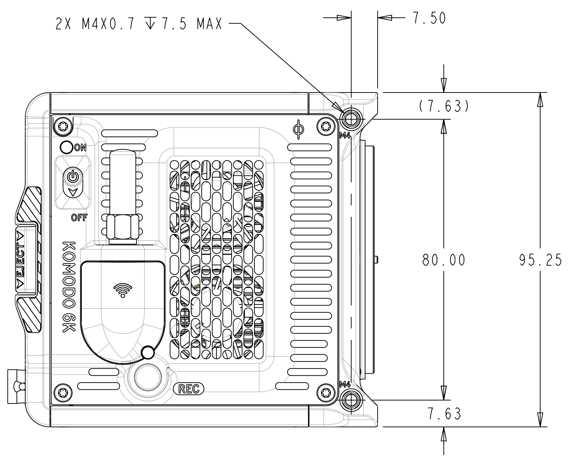 Camera Side View (Right)