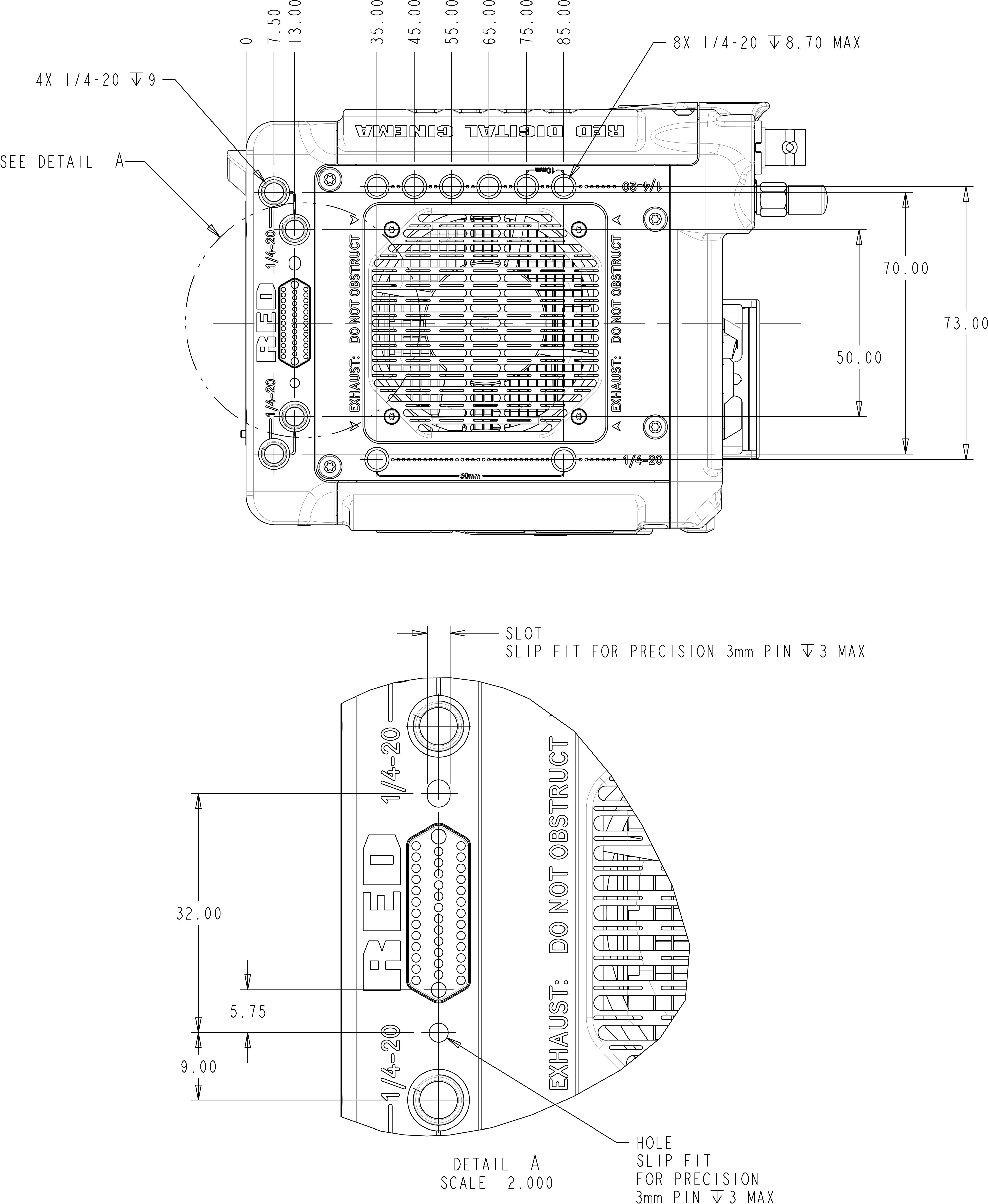 Camera TOP View