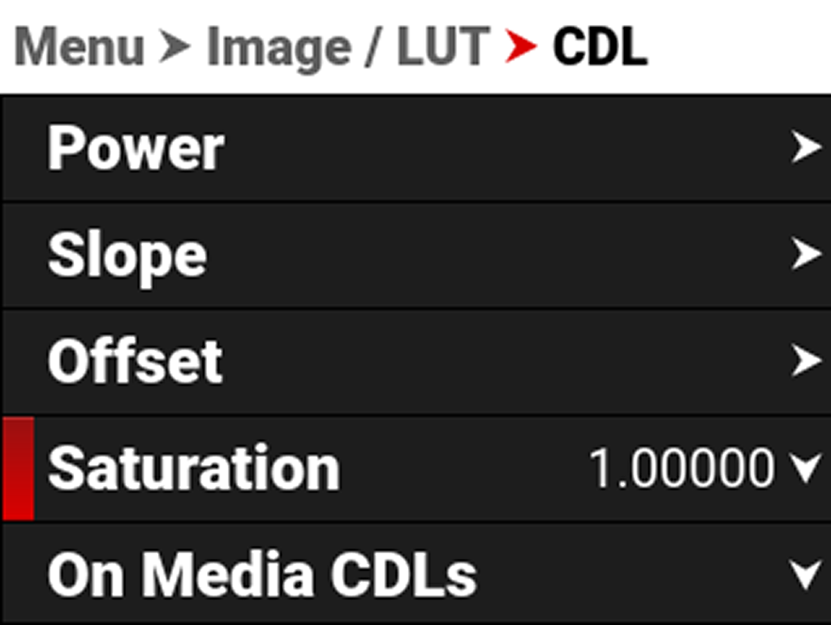 CDL Saturation