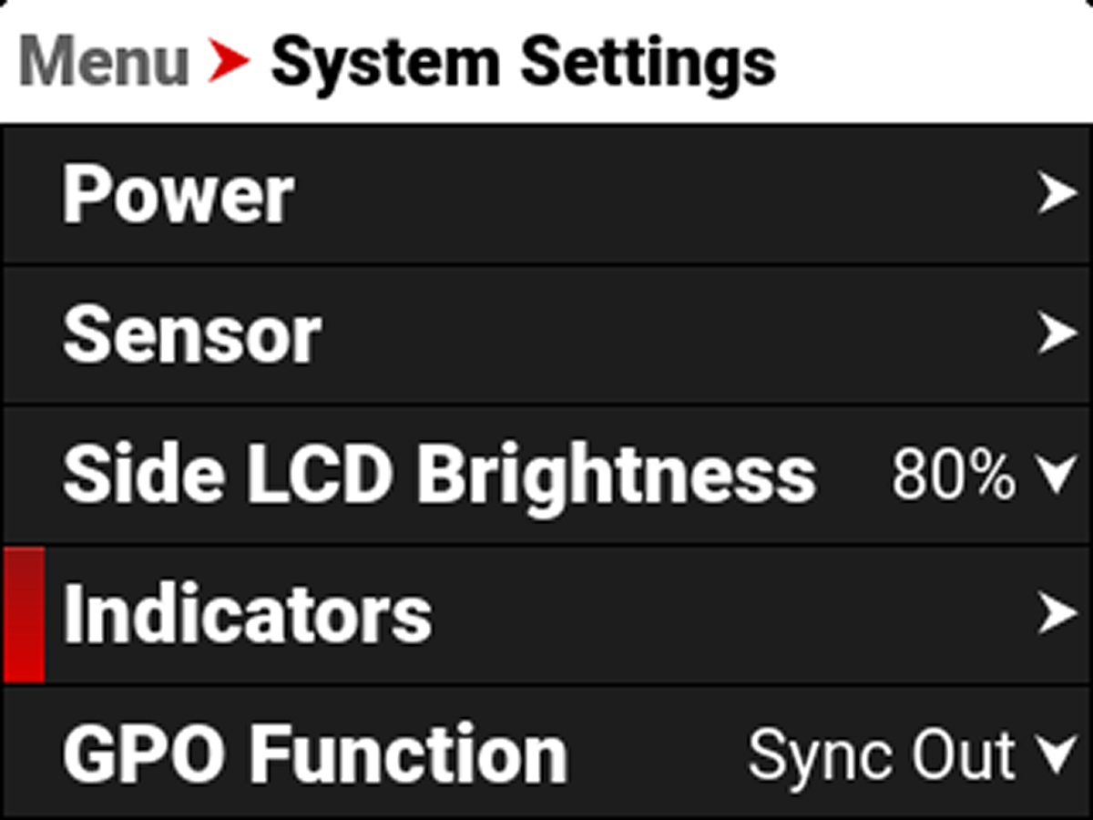 Indicators