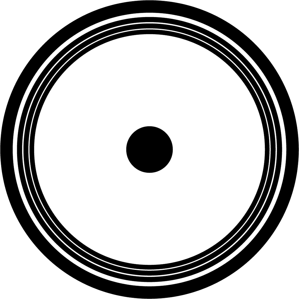 Front Face of the DC In Power Input Connector (Looking at the Camera)