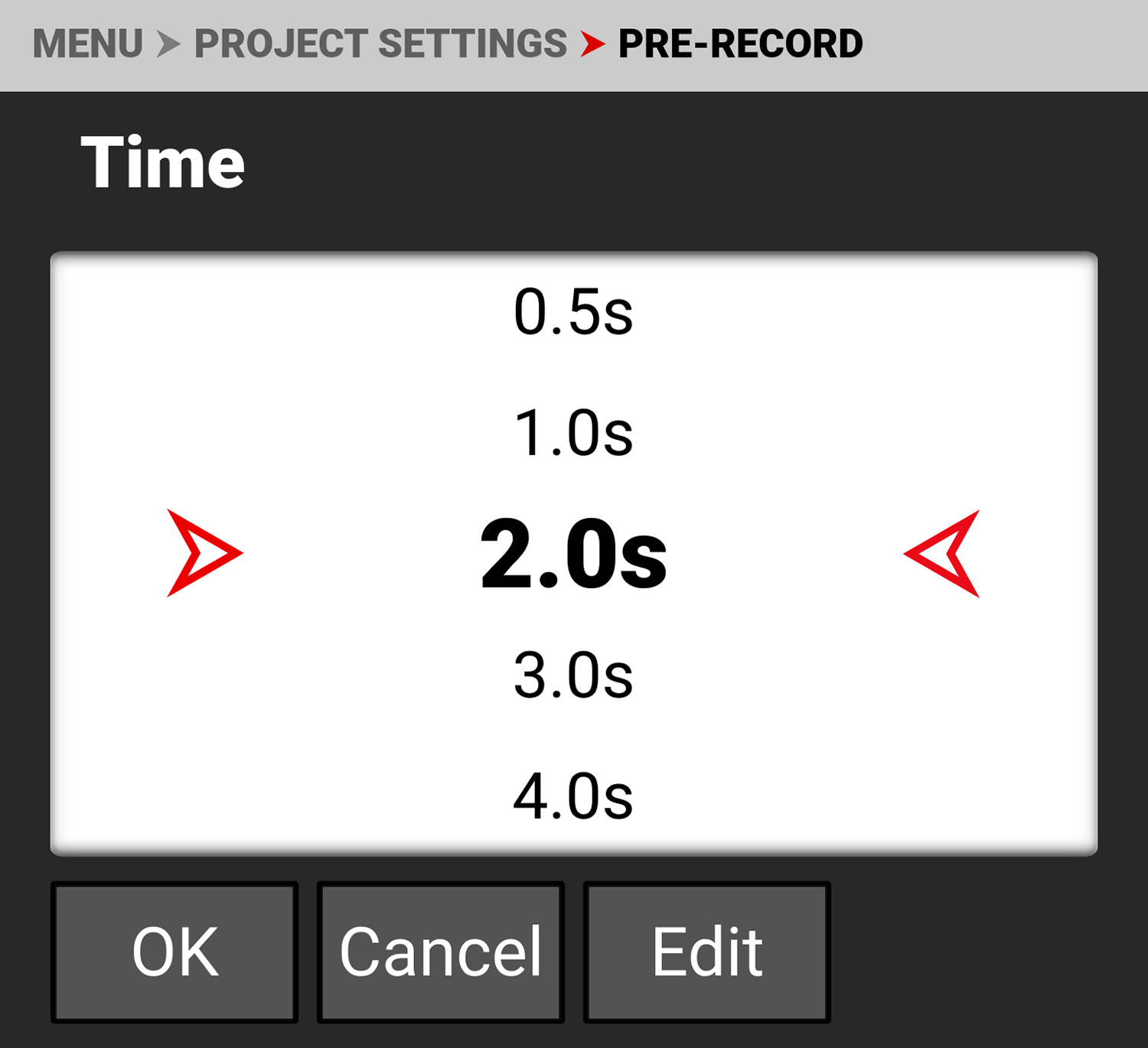 Pre-Record