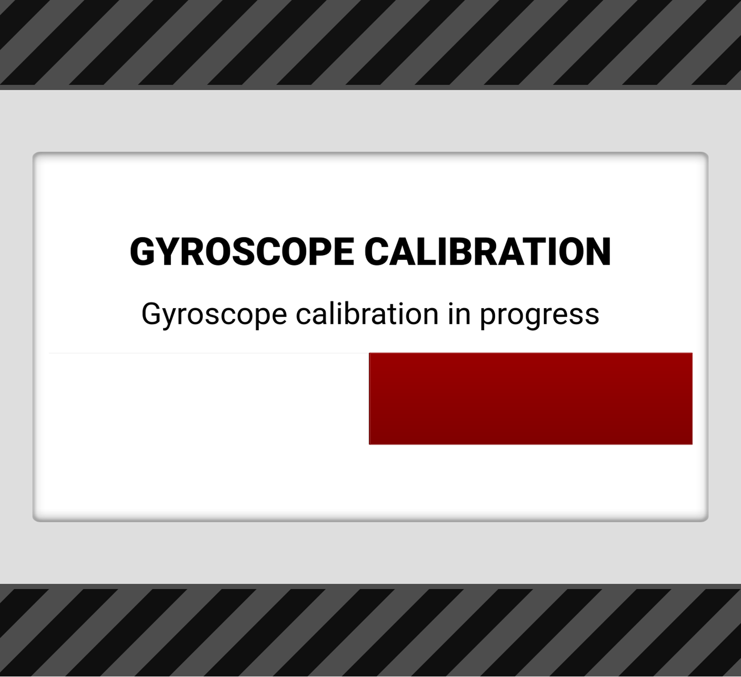Calibrate Gyroscope
